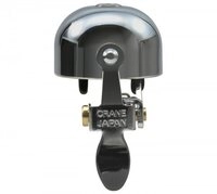 Crane Bell Co Fahrradklingel E-NE All Chrome, &Oslash; Klemmung: 22.2mm bis 31.8mm