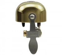 Crane Bell Co Fahrradklingel E-NE goldfarben, &Oslash; Klemmung: 22.2mm bis 31.8mm