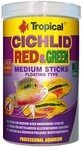 Tropical Cichlid Red & Green Medium Sticks, f&uuml;r: Buntbarsche