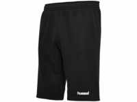 hummel Sweatshorts Kurze Jogginghose Basic Shorts Sweat Pants HMLGO 5144 in Schwarz