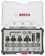 BOSCH Kantenfr&auml;ser 6-teiliges Rand- und Kantenfr&auml;ser-Set Fr&auml;ser Set, mit