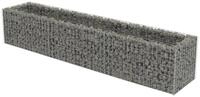 vidaXL Hochbeet, Gabionen-Hochbeet Verzinkter Stahl 270&times;50&times;50 cm