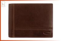camel active Geldb&ouml;rse Scheintasche Geldb&ouml;rse Herrenb&ouml;rse querformat, Leder braun