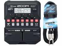 Zoom Audio E-Gitarre G1 FOUR, Pedal, Multi-Effektgerät, für Gitarre, mit