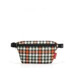 REISENTHEL&reg; Bauchtasche beltbag S Glencheck Red 1 L