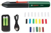 Bosch Home & Garden Hei&szlig;klebestift Gluey, pink, (USB-Ladeger&auml;t & -Kabel, 2x1,2 V