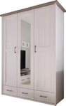 Begabino Kleiderschrank Luca Schrank Garderobe Landhaus Design inklusive...