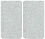 Maximex Herd-Abdeckplatte 2er Set Glasabdeckplatten Kochplattenabdeckung