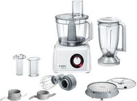BOSCH Kompakt-K&uuml;chenmaschine MultiTalent 8 MC812W501, 1000 W, 3,9 l Sch&uuml;ssel,...