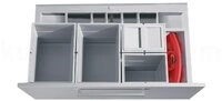 Hailo Einbaum&uuml;lleimer Hailo Abfallsammler 3620911 Separato-K 900 2x 8 + 2x 18 Liter