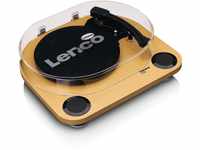 Lenco LS-40WD Plattenspieler (elektrisch, Integrierte Lautsprecher &