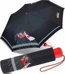 Scout Stockregenschirm Scout Kinder-Taschenschirm mit reflektierenden Streifen...