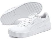 PUMA CARINA L Sneaker mit perforierten Details, rutschfeste Gummilaufsohle