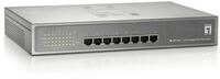 Levelone GEP-0821 - Switch - 8 x 10/100/1000 (PoE) Netzwerk-Switch