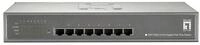Levelone GEP-0822 - Switch - unmanaged - 8 x 10/100/1000 (PoE) Netzwerk-Switch