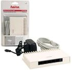 Hama 5-Port Netzwerk Switch LAN Verteiler Hub Wei&szlig; Netzwerk-Switch (schnell Fast