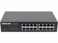 Intellinet INTELLINET 16-Port Gigabit Ethernet Switch RJ45 10/100/1000 Mbps...