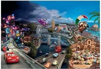Komar Fototapete Cars World - Gr&ouml;&szlig;e 368 x 254 cm, glatt, bedruckt, Kinderzimmer
