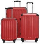 Hauptstadtkoffer Hartschalen-Trolley Alex, 4 Rollen, 3er Koffer-Set, 4 Rollen, TSA