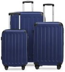Hauptstadtkoffer Hartschalen-Trolley Alex, 4 Rollen, 3er Koffer-Set, 4 Rollen, TSA
