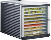 Graef D&ouml;rrautomat DA 510 630 W, 10 Etagen, silber