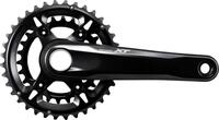 Shimano Fahrradkurbel, Kurbelgarnitur DEORE XT FC-M8100-2 2x12-fach, 170 mm
