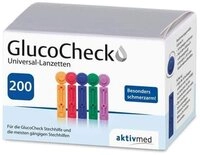 aktivmed Lanzetten GlucoCheck Universal-Lanzetten, 28,00G, Spar-Set, Schmerzarme