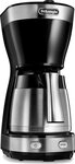 De'Longhi Filterkaffeemaschine ICM 16710, 1,25l Kaffeekanne, Papierfilter