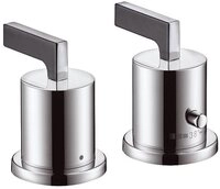 hansgrohe Wannenarmatur Axor Citterio 2-Loch Wannenrandarmatur mit Thermostat