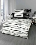 Kaeppel Bettw&auml;sche Wendebettw&auml;sche, Mako-Satin, Streifen