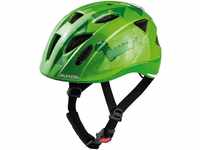 Alpina Sports Fahrradhelm, Kinder-Helm Ximo Flash grün 45-49 - 45 cm - 49 cm