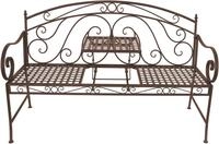 Garden Pleasure Gartenbank Saket, mit hochklappbarem Tisch, BxTxH: 141x53x96 cm
