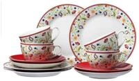 Ritzenhoff & Breker Kaffeeservice Shanti Doppio Kaffeeservice 12er Set (12-tlg), 4