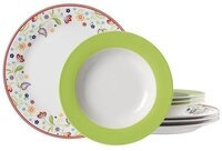 Ritzenhoff & Breker Tafelservice Teller Set, Geschirr-Set SHANTI DOPPIO...