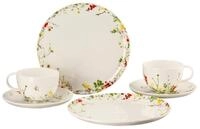 Rosenthal Geschirr-Set Fr&uuml;hst&uuml;ck-Set 6-tlg. Brillance Fleurs Sauvages, Bone...
