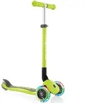authentic sports & toys Scooter 432-106 GLOBBER PRIMO FOLDABLE, Leuchtrollen, gr&uuml;n