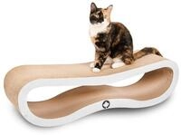 Canadian Cat Company Kratzpappe Orbit 2.0 Kratzbrett, (hellgrau, ca. 84 x 24 x 23
