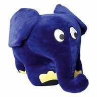 Schmidt Spiele Pl&uuml;schfigur Der Elefant, XXL, Dekorationsartikel, 55 cm
