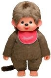Monchhichi Pl&uuml;schfigur Monchhichi Pl&uuml;schfigur Junge mit Latz rot/braun 80cm