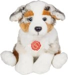 Teddy Hermann&reg; Kuscheltier Australian Sheperd Welpe sitzend, 22 cm, zum Teil aus