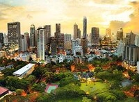 Trefl Puzzle Sonnenuntergang in Bangkok (Puzzle), 2000 Puzzleteile