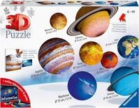 Ravensburger 3D-Puzzle Planetensystem, 522 Puzzleteile, Made in Europe