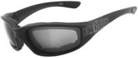 KingKerosin Motorradbrille KK140 gepolstert, Steinschlagbest&auml;ndig durch