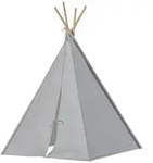 Kids Concept Spielzelt Tipi Zelt grau - 110x110x160 cm