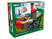 Brio Großes Lagerhaus-Set mit Aufzug
