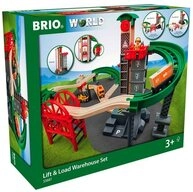 BRIO&reg; Spielzeugeisenbahn-Set World Eisenbahn Set Gro&szlig;es Lagerhaus-Set mit...