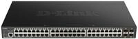 D-Link DGS 1250-52XMP - Switch - L3 Lite - Smart - 48 x 10/100/1000 (PoE) ...