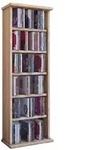 VCM Standregal Holz CD DVD Stand Regal Schrank St&auml;nder Vostan, 1-tlg.