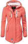 Marikoo Funktionsmantel Zimtzicke Softshell Parka mit Kapuze