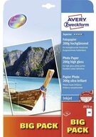 Avery Zweckform Fotopapier Avery 2572-50 Fotopapier A4 Hoch-Glanz